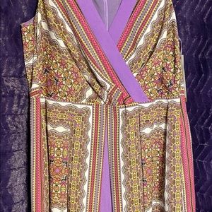 Multi-color Dress(sleeveless)